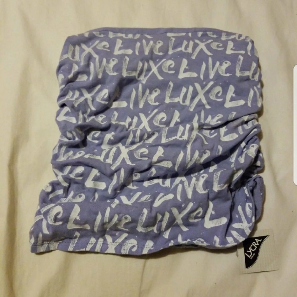 NWT Vintage VSX Yoga Tube Top